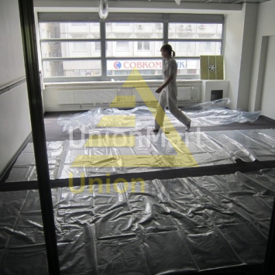 Офис укладка ковровой плитки